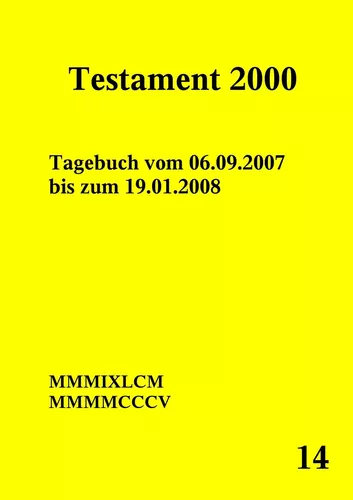 Testament 2000 Band 14