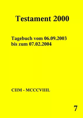 Testament 2000 Band 7