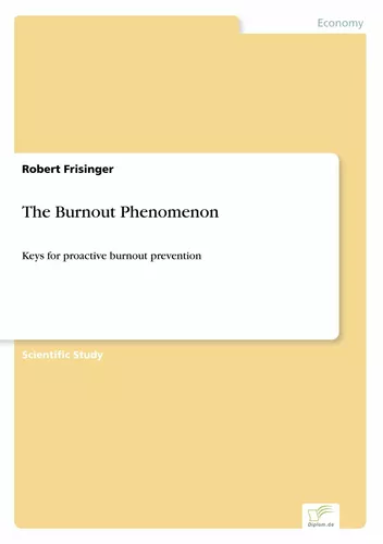 The Burnout Phenomenon