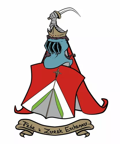 The noble Polish Zagloba family. Die adlige polnische Familie Zagloba.