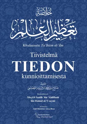 Tiivistelmä tiedon kunnioittamisesta
