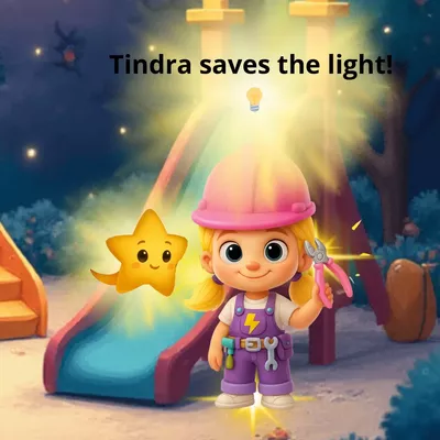 Tindra saves the light