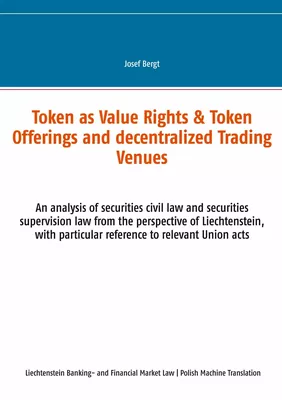 Tokenowe Prawa do Wartosci & Oferty Tokenowe i Zdecentralizowane Centra Handlowe