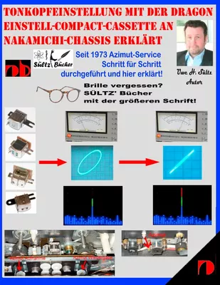 Tonkopfeinstellung mit der DRAGON Einstell-Compact-Cassette an NAKAMICHI-Chassis erklärt