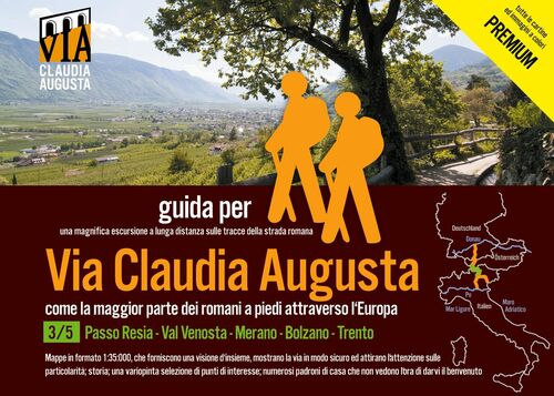 trekking VIA CLAUDIA AUGUSTA 3/5 Reschenpass - Trento PREMIUM