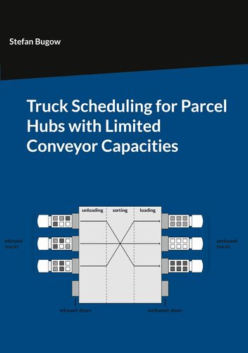 Truck Scheduling for Parcel Hubs with Limited Conveyor Capacities