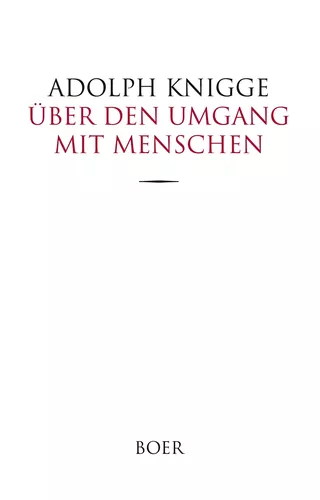 Über den Umgang mit Menschen