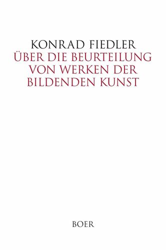 Über die Beurteilung von Werken der bildenden Kunst