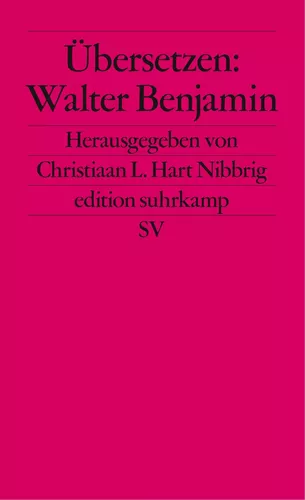 Übersetzen: Walter Benjamin