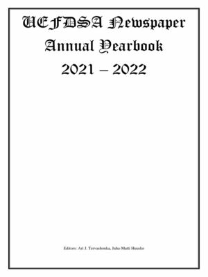 UEF DSA Newspaper Annual yearbook 2021-2022