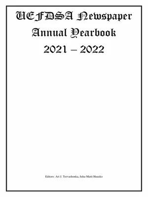 UEF DSA Newspaper Annual yearbook 2021-2022
