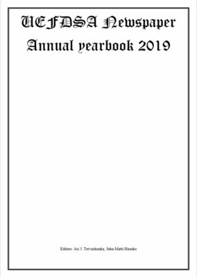 UEFDSA Newspaper Annual yearbook 2019