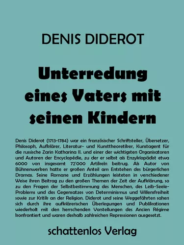 Unterredung eines Vaters mit seinen Kindern