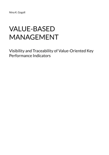 Value-Based Management