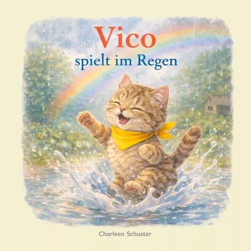 Vico spielt im Regen
