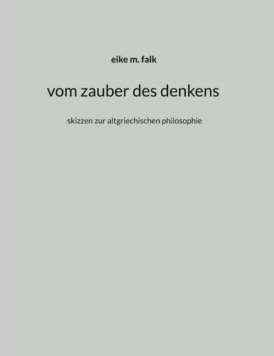 vom zauber des denkens