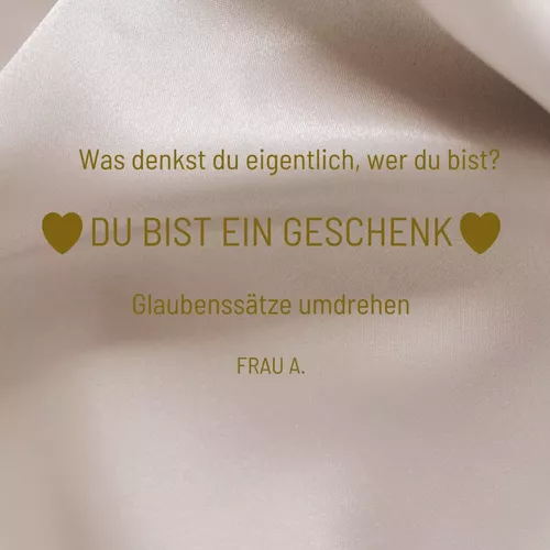 Was denkst du eigentlich, wer du bist?