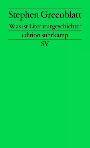 Was ist Literaturgeschichte?