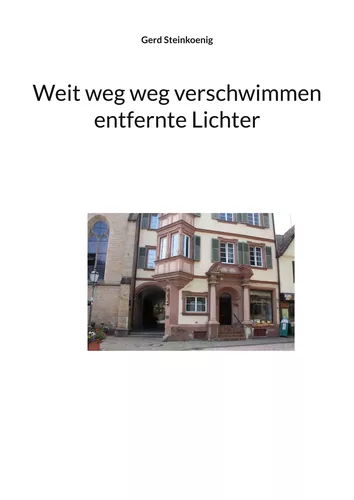 Weit weg weg verschwimmen entfernte Lichter