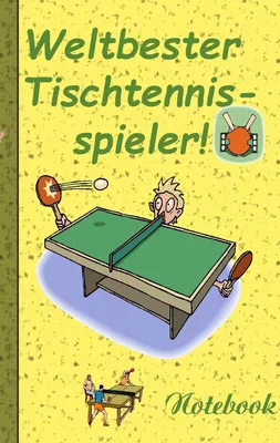 Weltbester Tischtennisspieler - Notizbuch