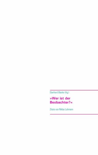 Wer Ist Der Beobachter