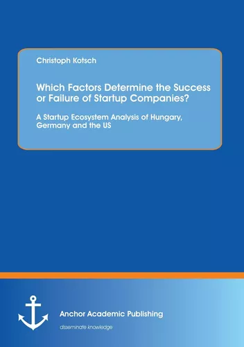 Which Factors Determine the Success or Failure of Startup Companies? A Startup Ecosystem Analysis of Hungary, Germany and the US