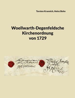 Woellwarth-Degenfeldsche Kirchenordnung von 1729