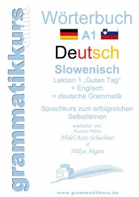 Wörterbuch Deutsch - Slowenisch A1 Lektion 1 "Guten Tag"