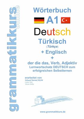 Wörterburch Deutsch - Türkisch  Englisch  A1