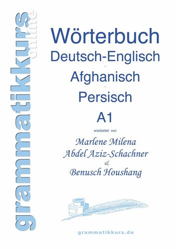 Wortschatz Deutsch-Englisch-Afghanisch-Persisch Niveau A1