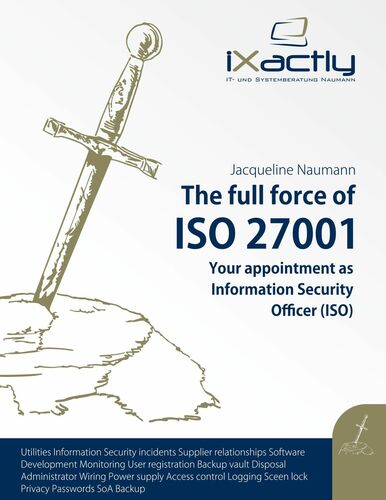 Your appointment as Information Security Officer (ISO)