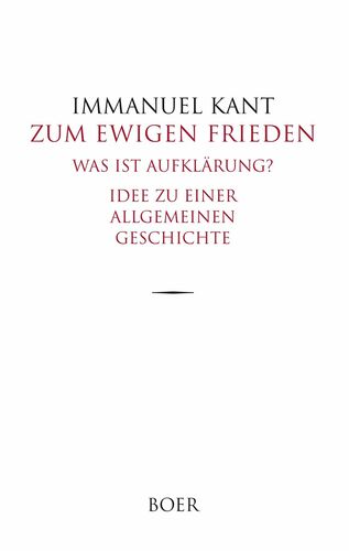 Zum ewigen Frieden