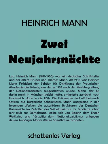 Zwei Neujahrsnächte
